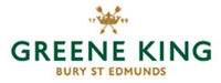 The green king pub group logo in green and gold