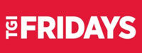 The bright red tgi fridays logo